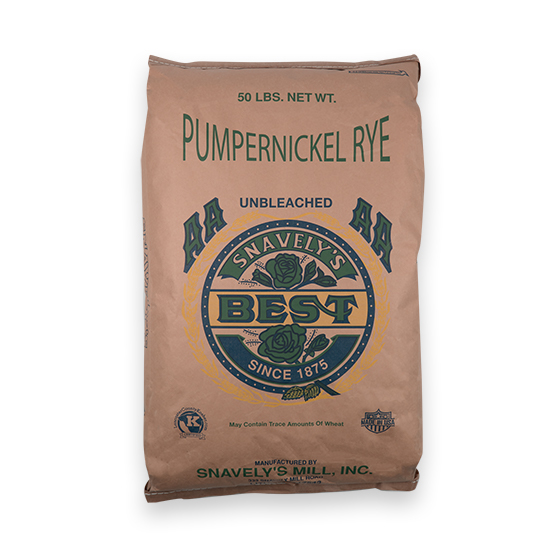 Medium Pumpernickel Rye Flour (Medium Rye Meal)